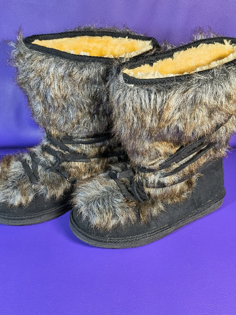 JustFab cozy faux